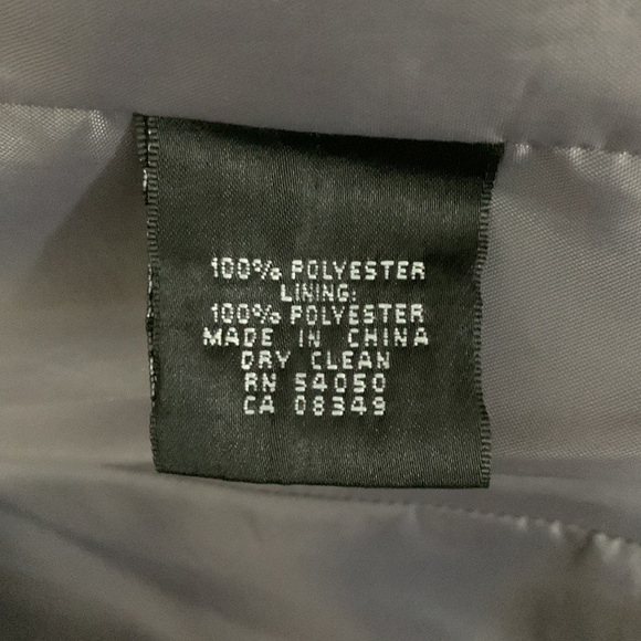 Suit Jacket - Gray - Size 14P - Picture 4 of 5